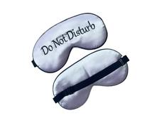 UBOHUZ 2 Pezzi Maschera for Dormire in Seta Ricamata for Gli Occhi in Morbida Benda Oscurante con Cinturino Regolabile for per Occhi Notte(Purple)