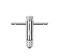 UBOHUZ 2 pz VM3-M8 Chiave a cricchetto regolabile a mano M5-M12 Strumento for accessori for maschiatura estesa in avanti e all'indietro per Maschio Filettatura Manuale(Short M5-M12)