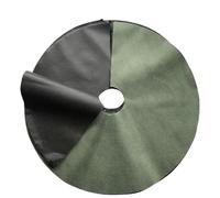 UBOHUZ 20pcs Tree Mulch Ring Weeding Barrier Protector Mat Plant Cover Anti Grass, Gardening Fabric Weed Control Warm Moisture Cushion per Controllo delle Erbacce(60cm)