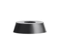 UBOHUZ 8 Pezzi Cuscinetti For Mobili Antiscivolo Inferiori For In Gomma Nera Coprigambe For Tavoli Da Letto Protezione For Pavimenti Parti Di For Altoparlanti per Mobili(18 * 15 * 5mm)