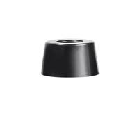 UBOHUZ 8 Pezzi Cuscinetti For Mobili Antiscivolo Inferiori For In Gomma Nera Coprigambe For Tavoli Da Letto Protezione For Pavimenti Parti Di For Altoparlanti per Mobili(15 * 12 * 8mm)