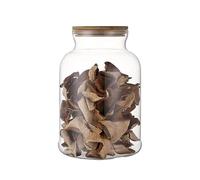 UBOHUZ Bottiglie di vetro for caramelle in barattolo con coperchio, grande contenitore for alimenti for tè, chicchi caffè, cereali Per Caramelle(1600ml)