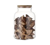 UBOHUZ Bottiglie di vetro for caramelle in barattolo con coperchio, grande contenitore for alimenti for tè, chicchi caffè, cereali Per Caramelle(3800ml)