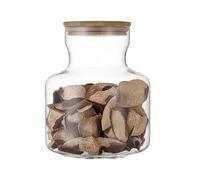 UBOHUZ Bottiglie di vetro for caramelle in barattolo con coperchio, grande contenitore for alimenti for tè, chicchi caffè, cereali Per Caramelle(2400ml)