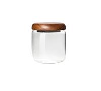 UBOHUZ Contenitori for aglio ventilati Scatole di caramelle for la casa con scatola immagazzinaggio del coperchio Conservazione degli alimenti for Per Caramelle(Clear-8.5 * 10cm)