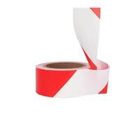 UBOHUZ Segnale di pericolo rosso e bianco, nastro avvertimento a strisce sicurezza, barriera non adesivo, for edifici pericolosi Per Segnalazione Di Pericolo
