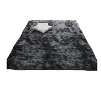 UBOHUZ Semplice tappeto da camera letto Peluche pavimento Tappetino morbido comodino gioco for la decorazione del della casa per Home Room Décor(Dark Gray,40X60CM)