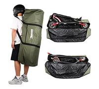 UBORSE Borsa Monopattino Elettrico per Trasporto Impermeabile, Borsa Scooter da Viaggio Pieghevole Portatile in Tessuto Oxford per Xiaomi Mijia M365 Scooter Elettrico con Borsa Portaoggetti (Verde)