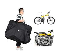 UBORSE Sacchetto di Trasporto della Bicicletta Pieghevole Impermeabile Borsa da Trasporto e Stoccaggio Multifunzionale per Ciclismo MTB Bici da Strada Borsa per Bicicletta 26''(Nero)