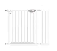 UBRAVOO Baby Gate per porte e scale,Cancello di sicurezza per porta in metallo con chiusura automatica, montaggio a pressione, nessuna perforazione, 95-104 cm per bambini e animali domestici