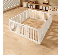 UBRAVOO Box per neonati e bambini piccoli, area giochi con recinto di sicurezza, box per bambini piccoli per interni ed esterni (150 x180 x 60 cm)