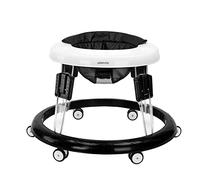 UBRAVOO Girello bambino, Girello per Bambinicon con Ruote Universali e Altezza Regolabile, Girello Bambino Primi Passi Pieghevole per Ragazze Ragazzi 6-18 Mesi, ZM-01, PU Nero