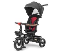 UBRAVOO Triciclo per bambini,Triciclo pieghevole 7 in 1 per bambini dai 6 mesi in su ai 5 anni, fari anteriori. Pedale pieghevole del freno a 1 fase, tettuccio esteso, corrimano staccabile