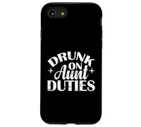 Ubriaco sulla zia Doveri divertente Linea Custodia per iPhone SE (2020) / 7/8