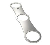 Ubric Strumento per blocco centrale della bicicletta, in acciaio inox, chiave per movimento centrale adatto per Praxis Works M30 OSBB BB30 BSA30 (GKBB04)
