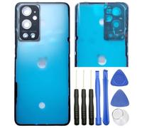 Ubrokeifixit for OnePlus 9 Pro Housing Rear Panel Back Glass Door Cover Replacement for OnePlus 9 Pro 5G 6.7" LE2125 LE2123-Clear