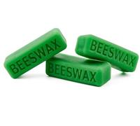Ubswax Blocchi di cera d'api naturali, 170 g, 6 pezzi, cera d'api colorata per la produzione di candele, fai da te e fai da te, blocchi di cera per progetti creativi (verde)