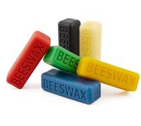 Ubswax Blocchi di cera d'api naturali, 170 g, 6 pezzi, cera d'api colorata per la produzione di candele, fai da te e fai da te, blocchi di cera per progetti creativi (multicolore)