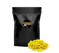 Ubswax Pastiglie di cera d'api, colore giallo, 100% pura cera d'api naturale, qualità cosmetica, per balsamo per labbra, creme, unguenti, candele e fai da te, made in EU (1000 g)