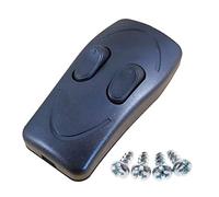 Ububiko Interruttore a Doppio Filo Lampada da Terra Lampada da Tavolo Interruttore Intermedio a Pulsante, Doppio Interruttore di Comando della Lampada