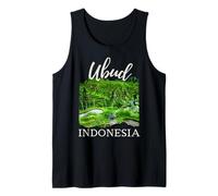 Ubud Bali Indonesia Souvenir Yoga Meditazione Risaie Canotta