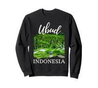 Ubud Bali Indonesia Souvenir Yoga Meditazione Risaie Felpa