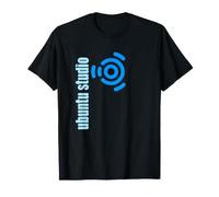 Ubuntu Studio Amante Tee Tagline e Logo Open Source OS Maglietta