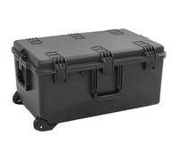 UBVNFGMK Trolley porta attrezzi con inserti in schiuma in polipropilene resistente ai graffi, impermeabile, antipolvere e infrangibile. Valigetta rigida nera con due ruote, Nero , 79.5 x 52 x 39 cm