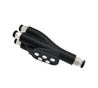 Ubxvamm 4 in 1 PTFE Adattatore di Ricambio per Nylon 3D Stampante Accessori per Porta di Espansione Tubo Accessori Stampante 3D