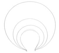 Ubxvamm Elegante corone da sposa cerchietto per capelli a quattro strati diademi fascia per capelli accessori da donna copricapo per feste formali