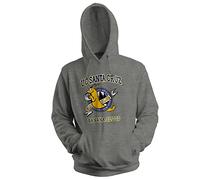 UC Cruz Pulp Banana Slugs Felpa con Cappuccio Unisex Grigio Size L