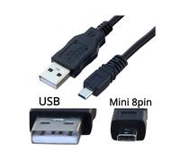 UC-E6 Cavo Dati Fotocamera Digitale USB 8 Pin Universale per 1 M con Magnetico