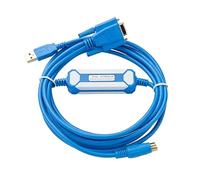 UC-PRG020-12A Applicable Touch Screen Man-Machine PLC Programming Cable Data Download IFD6601 Gold Plated (Blue 3m)