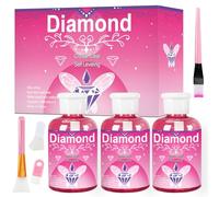 UCAMP Diamond Painting Sigillante 150 ml x 3, colla e accessori per pittura con diamanti
