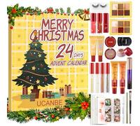 UCANBE Calendario Avvento Make Up 2025, 24 Giorni Calendario dell'Avvento Beauty Bambina Donna, Casella Sorpresa per un Natale Diverso