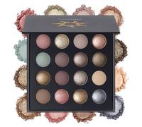 UCANBE Palette di Ombretti Uniquely Baked, 16 Colori di Ombretti Nudi con Sfumature Metalliche Opache, Altamente Pigmentati e di Lunga Durata