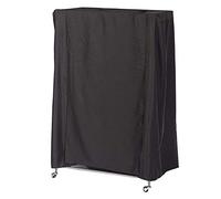 Ucare Copertura per gabbia per uccelli, impermeabile, grande, lavabile, antivento, nera (88 x 63 x 120 cm)