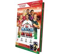 Topps UCC Match Attax 2025/26 - Calendario dell'Avvento - 121 carte Match Attax, tra cui 96 nuovissime carte parallele festive, 24 carte Squadzone festive dal nuovo look e 1 carta Infinity garantita!