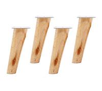 UCCE Gambe in Legno Massiccio Cono Dritto Cono Obliquo Gambe per mobili Gambe per divani Gambe per mobili in Legno Gambe per mobili Gambe per tavolini Mobili (Cono Obliquo 12