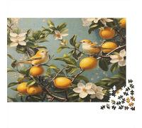 Uccelli da frutteto Puzzle Per Adulti 70x50cm/1000pcs,Giochi Di Sfida Stile di pittura di giardini li