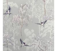 Uccelli da Parati - Floreale Pavoni Fenicotteri Colibri Pappagalli Gru e Altre