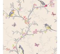 Uccelli da Parati - Floreale Pavoni Fenicotteri Colibri Pappagalli Gru e Altre