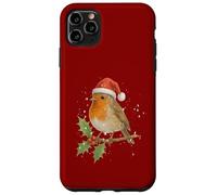 Uccelli della Gran Bretagna. Un pettirosso di Natale Custodia per iPhone 11 Pro Max