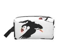 Uccelli delle pulcinelle di mare, Borsa per il trucco Borsa per cosmetici Borsa da viaggio portatile da viaggio Borsa per trucco Organizer