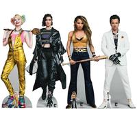 Uccelli Di Preda Ufficiale Cartone Ritaglio Set 4 Con Harley Quinn & Cacciatrice