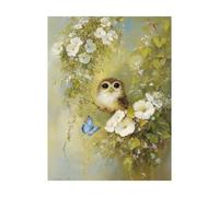 Uccelli Dipingere con i Numeri Adulti Farfalla Dipingere con i Numeri Bambini 60 x 80CM, Kit Pittura Adulti con Colore Canvas per Quadri Moderni Soggiorno Decorazioni Parete Regalo Donna 2YH-13665