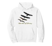 Uccelli FO Preda Felpa con Cappuccio