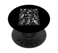 Uccelli Grafica Aquile Falcons Falchi Gufi Uccelli PopSockets PopGrip Adesivo