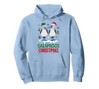 Uccelli marini Booby dai Piedi Blu Ecuador Galápagos Natale Felpa con Cappuccio