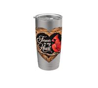 Uccelli Memoriale Design Simpatia Bicchiere termico in acciaio inox doppia parete